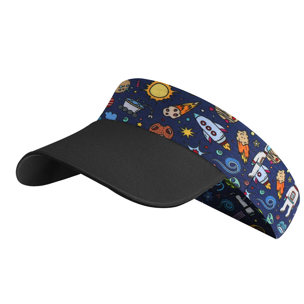 Wholesale Polyester Kids Summer Print Sports Beanie Hat